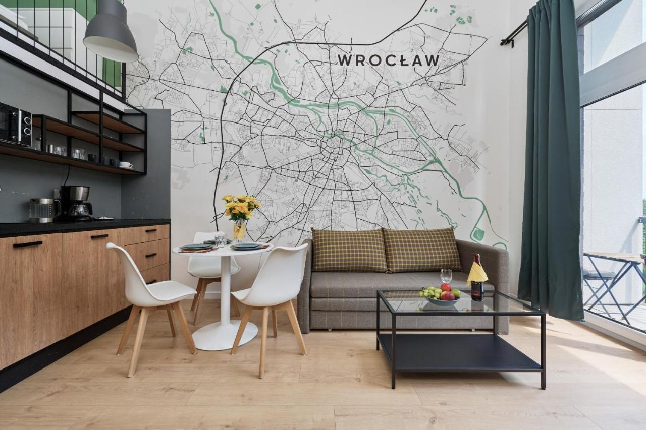 Mezzanine Studio Apartments Zarembowicza Wroclaw Airport By Renters Buitenkant foto