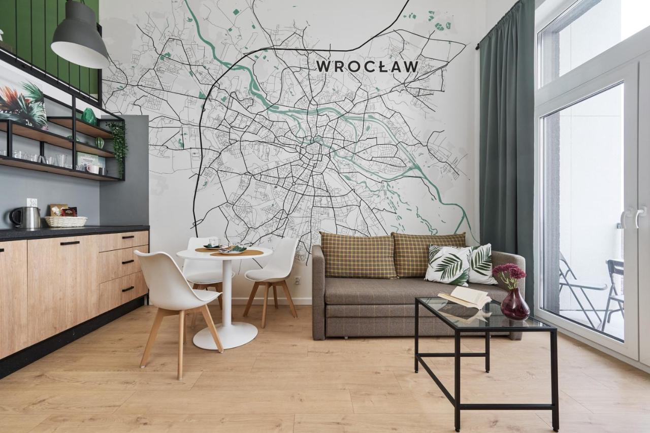 Mezzanine Studio Apartments Zarembowicza Wroclaw Airport By Renters Buitenkant foto