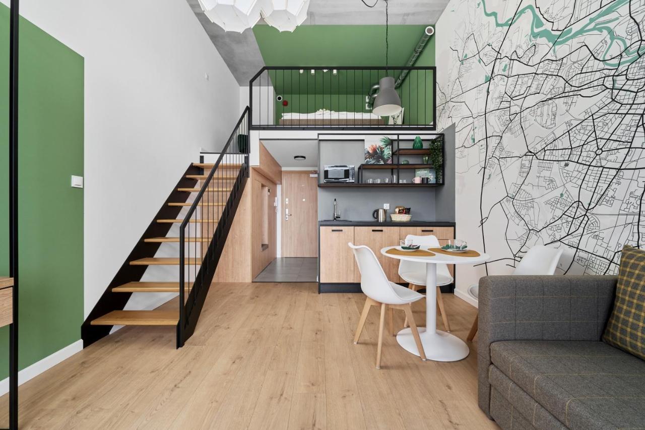 Mezzanine Studio Apartments Zarembowicza Wroclaw Airport By Renters Buitenkant foto