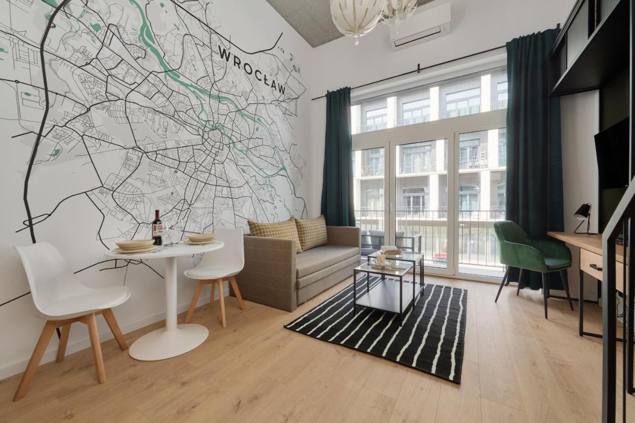 Mezzanine Studio Apartments Zarembowicza Wroclaw Airport By Renters Buitenkant foto