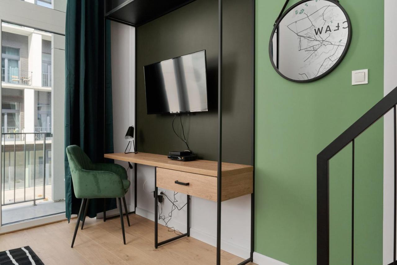 Mezzanine Studio Apartments Zarembowicza Wroclaw Airport By Renters Buitenkant foto