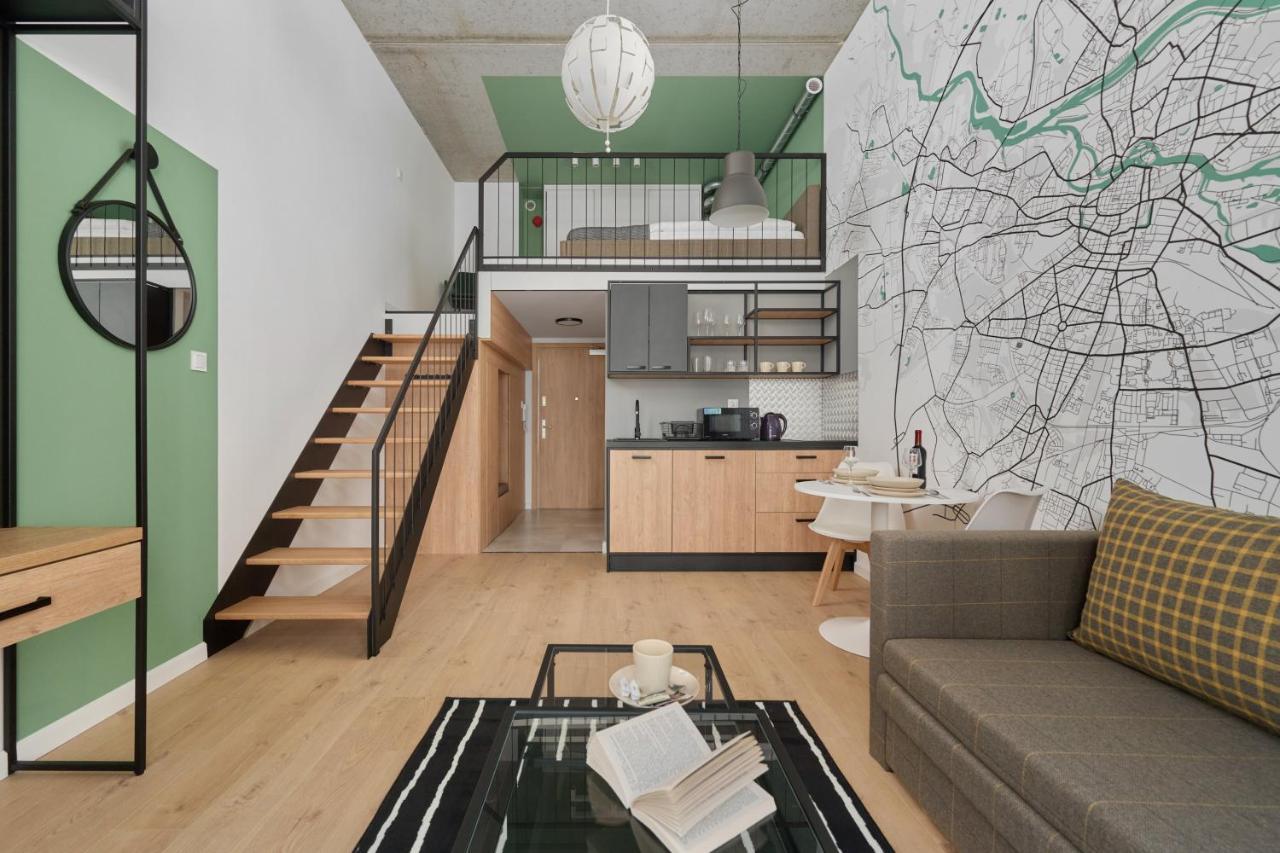 Mezzanine Studio Apartments Zarembowicza Wroclaw Airport By Renters Buitenkant foto